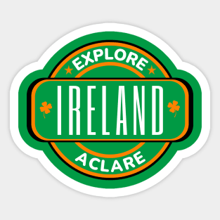 Aclare, Ireland - Irish Town Sticker